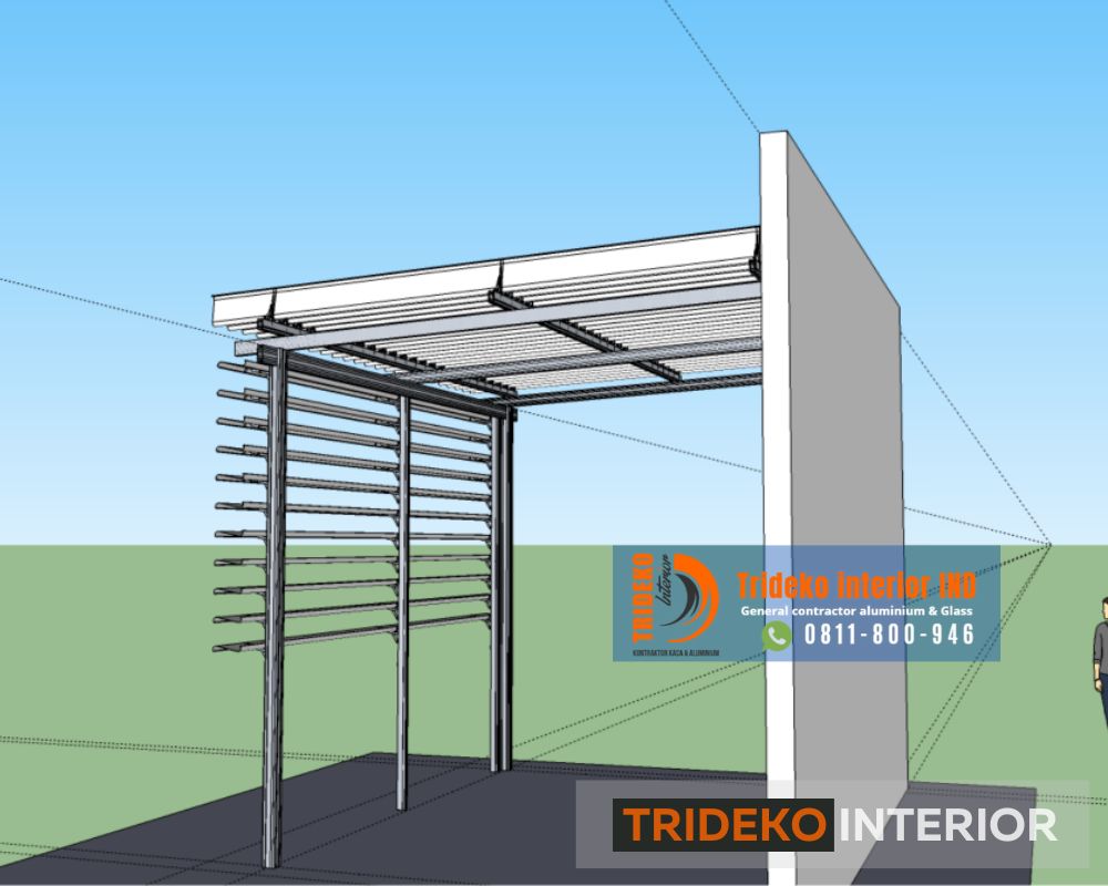 Hemat Energi dan Uang dengan Menggunakan Atap Buka Tutup Sunlouvre Lovera dari TRIDEKO INTERIOR